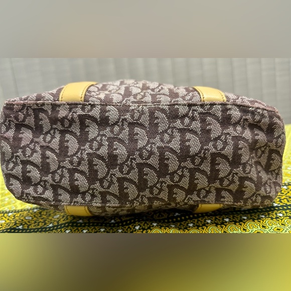 CHRISTIAN DIOR VINTAGE MONOGRAM TOTE BAG - Picture 5 of 15